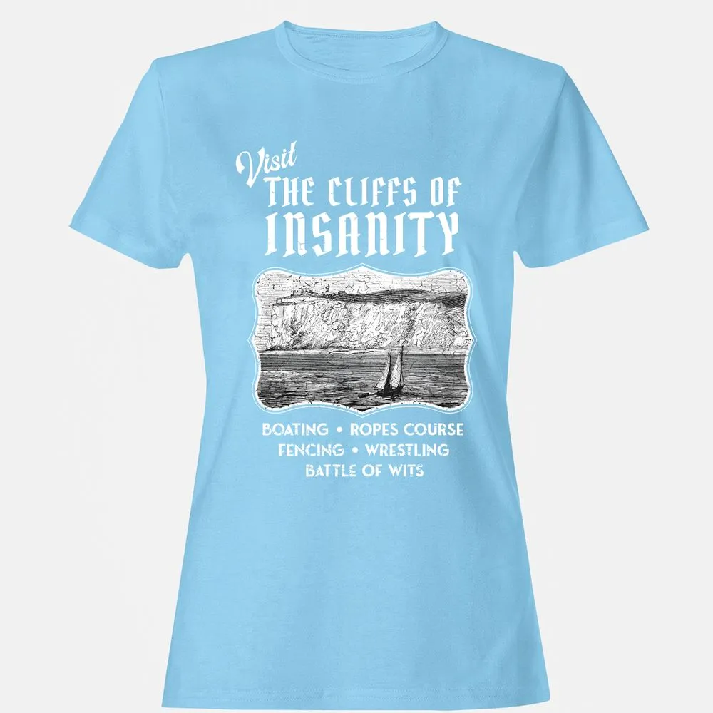 Women's T-Shirt - H35Y9QLH - Light Blue - 8
