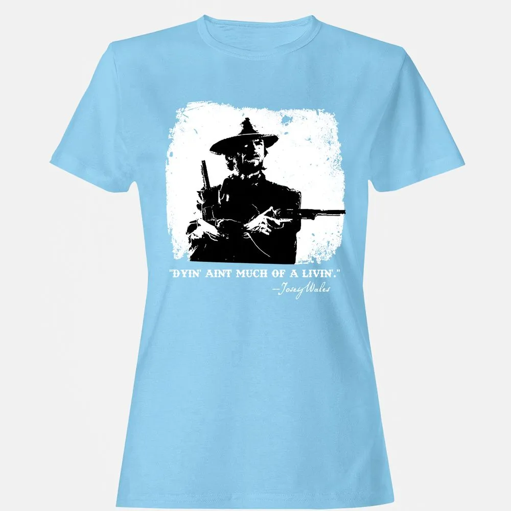 Women's T-Shirt - FN66RXDP - Light Blue - 8