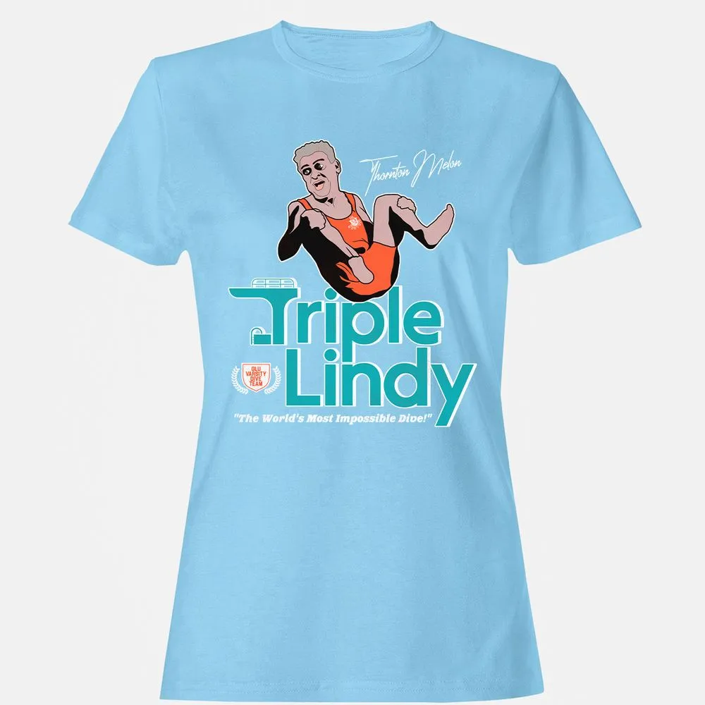 Women's T-Shirt - U6Y7FDBF - Light Blue - 8