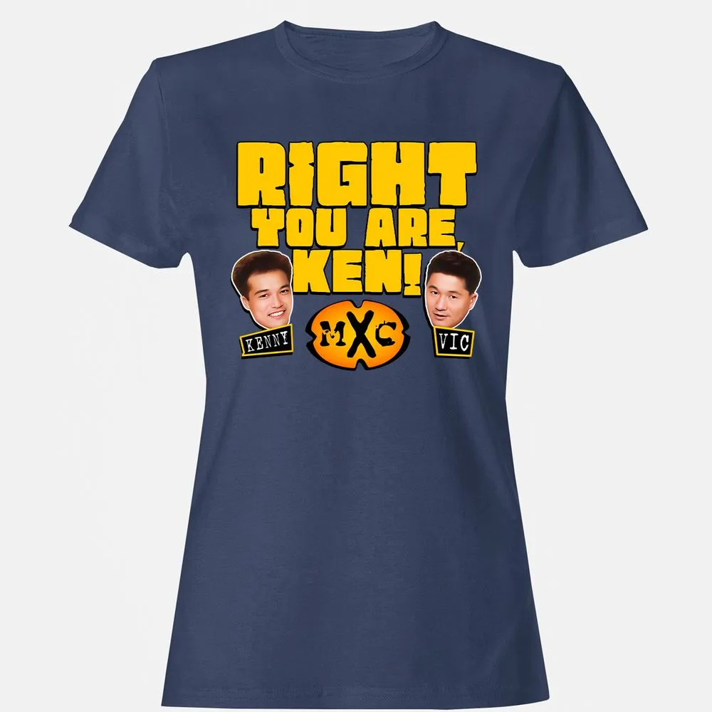RIGHT YOU ARE, KEN! - Navy - 10