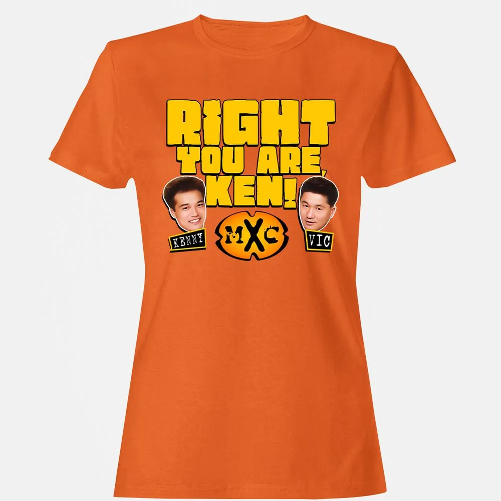 RIGHT YOU ARE, KEN! - Orange - 11