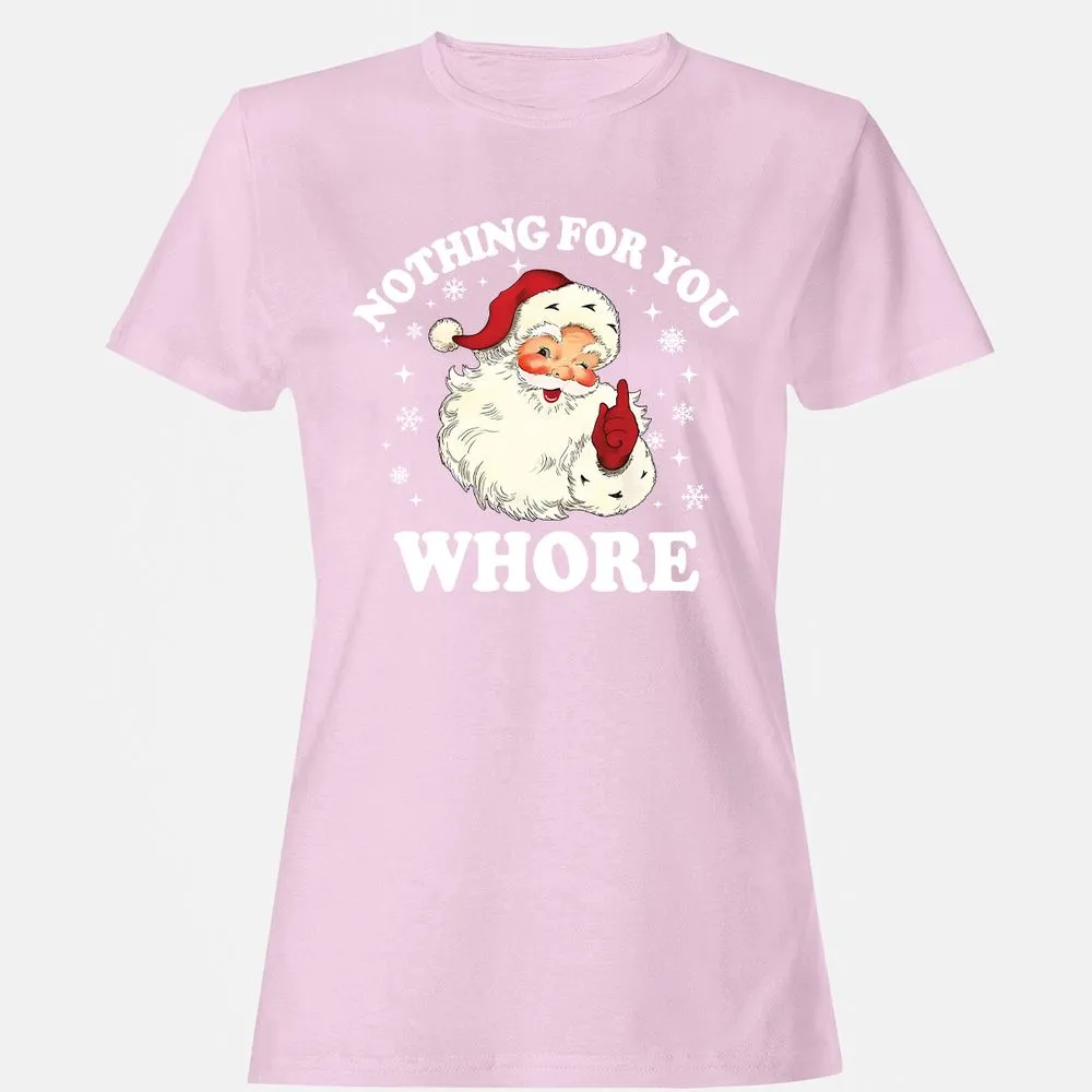 Nothing For You Whore Santa - Light Pink - 9
