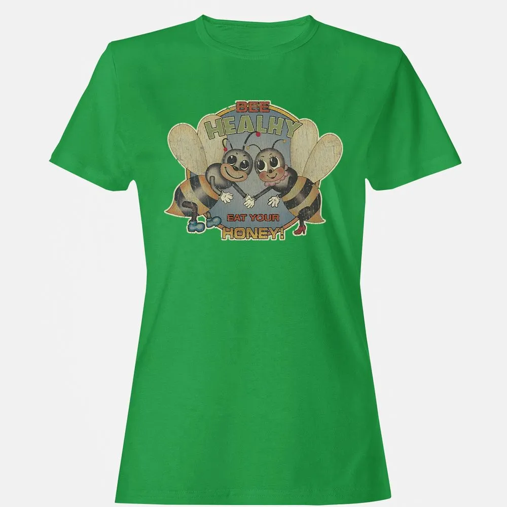Bee Healthy Eat Your Honey - Irish Green - 7