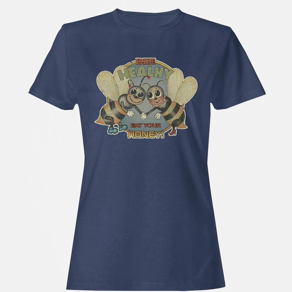 Bee Healthy Eat Your Honey - Navy - 10