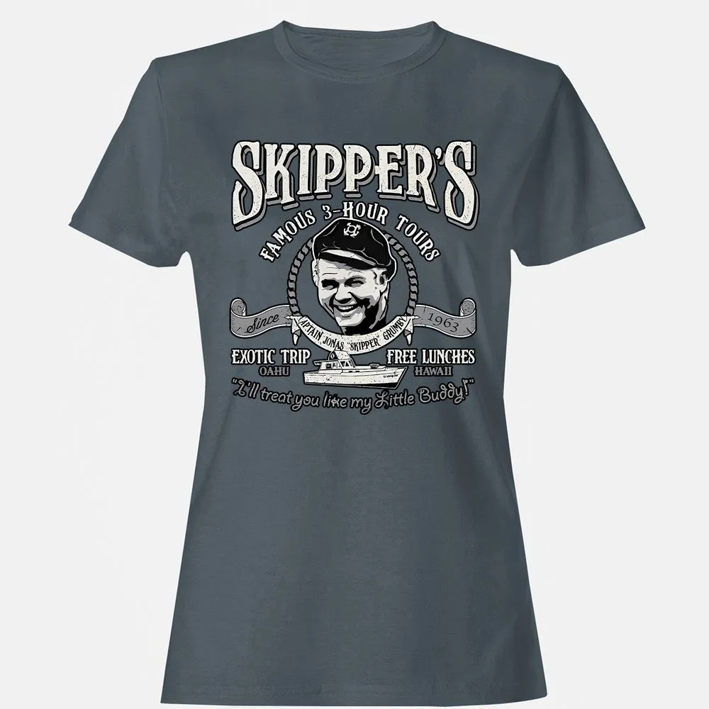 Women's T-Shirt - C7PJDB8A - Charcoal - 3