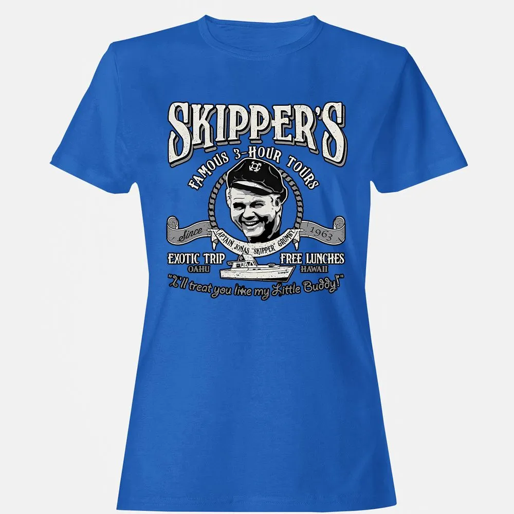Women's T-Shirt - C7PJDB8A - Royal - 14