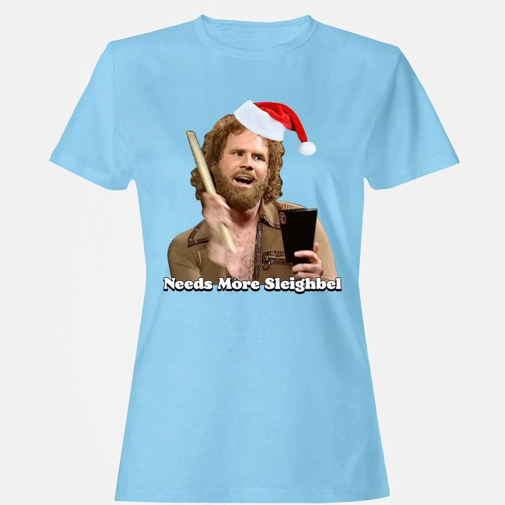Needs More Sleighbel - Light Blue - 8