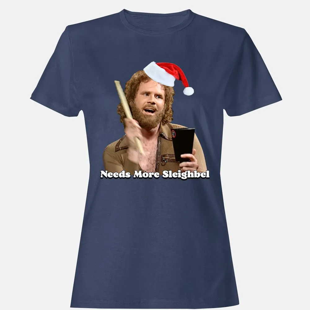 Needs More Sleighbel - Navy - 10