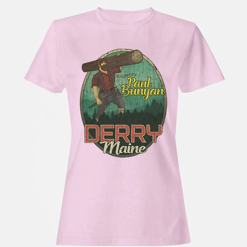 Derry Birthplace of Paul Bunyan - Light Pink - 9