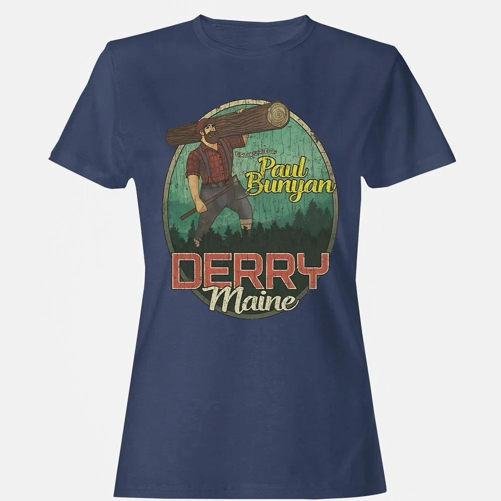 Derry Birthplace of Paul Bunyan - Navy - 10