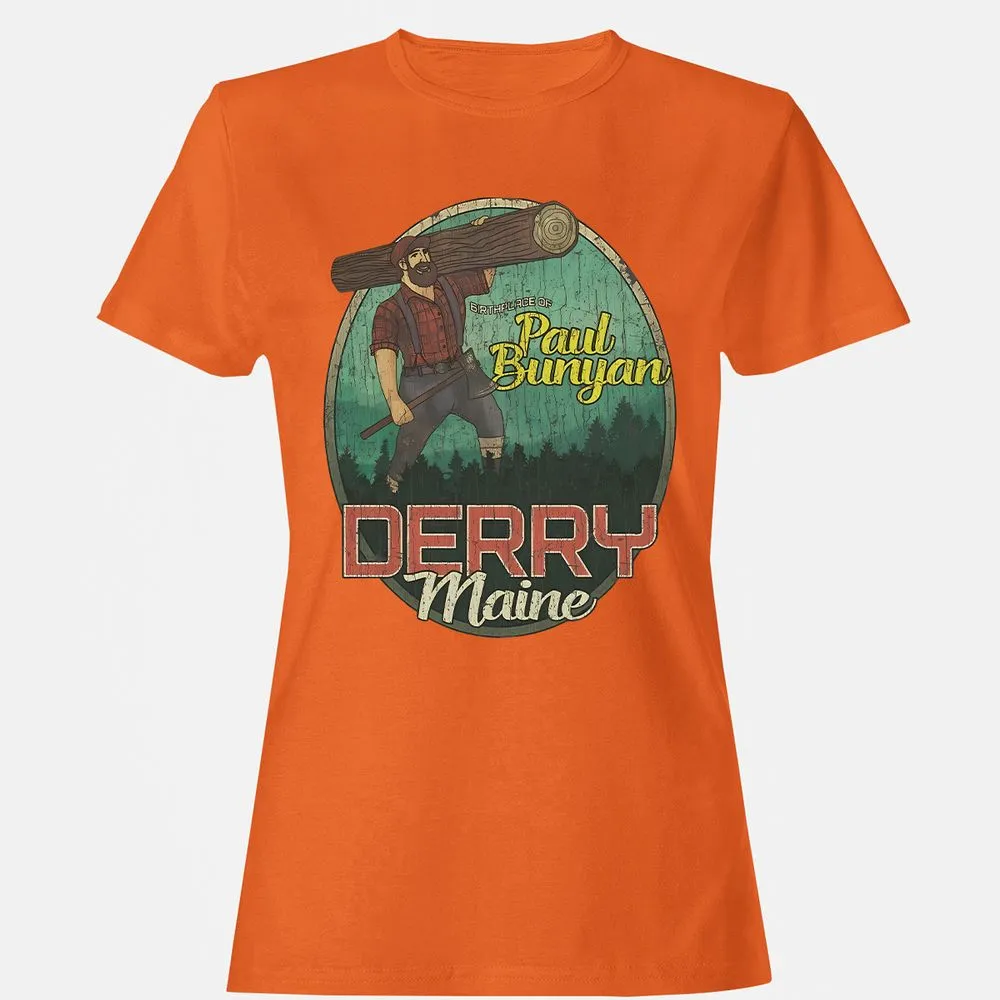 Derry Birthplace of Paul Bunyan - Orange - 11
