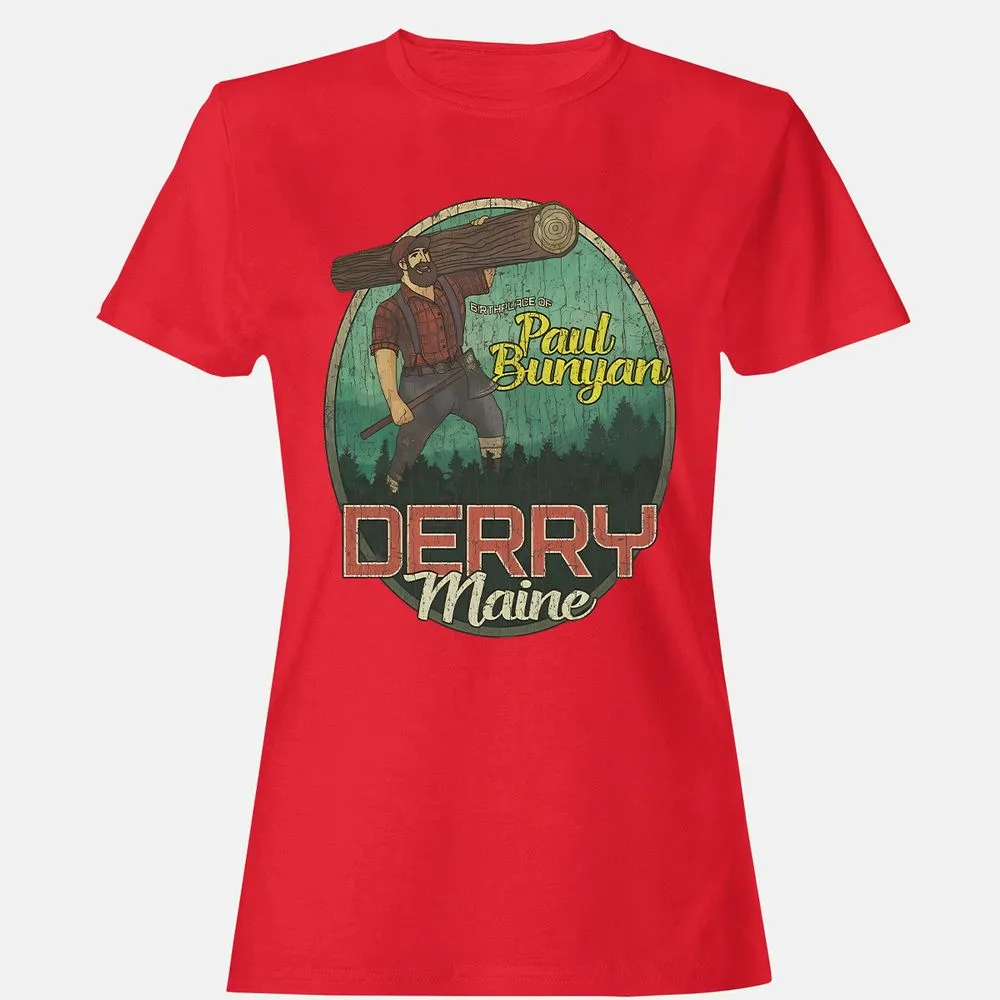 Derry Birthplace of Paul Bunyan - Red - 13