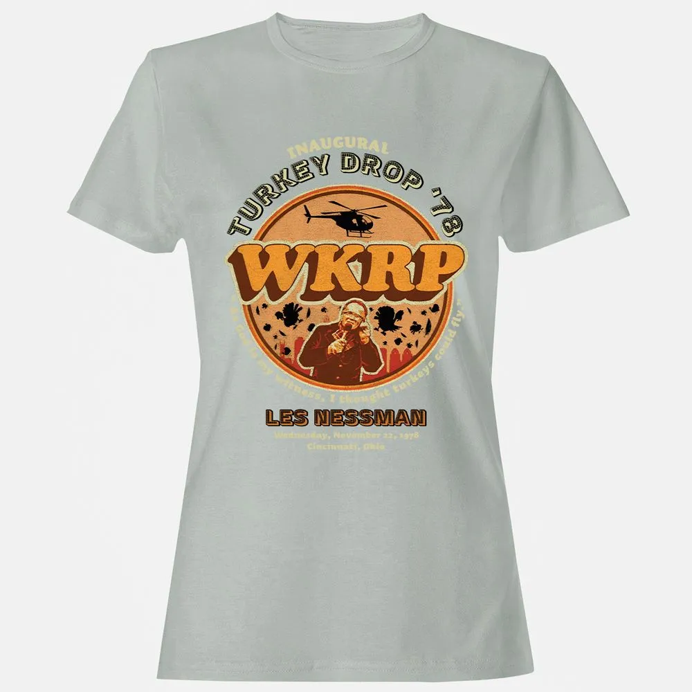Women's T-Shirt - QVJN4JY5 - Ash - 2