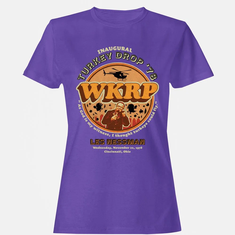 Women's T-Shirt - QVJN4JY5 - Purple - 12
