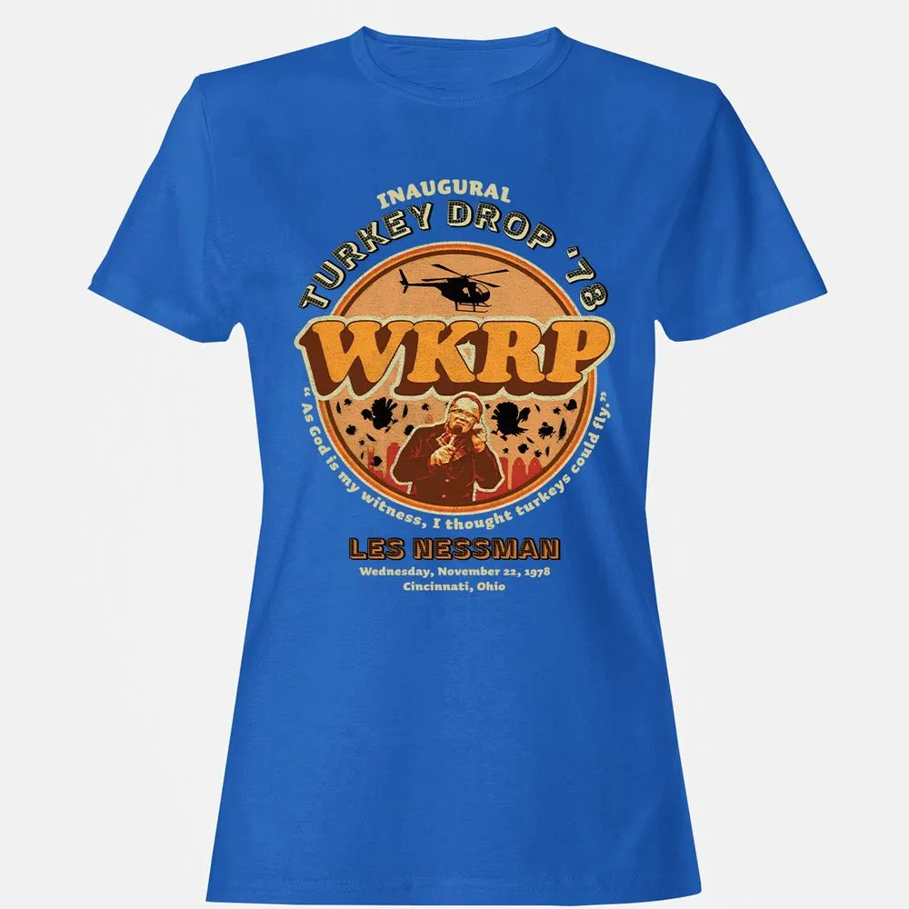 Women's T-Shirt - QVJN4JY5 - Royal - 14