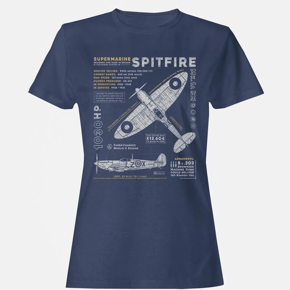 Supermarine Spitfire Essential - Navy - 10