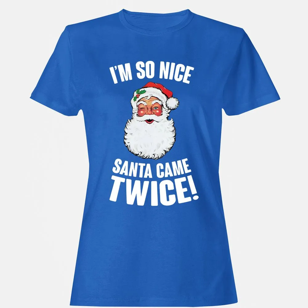 I'm So Nice Santa Came Twice! - Royal - 14