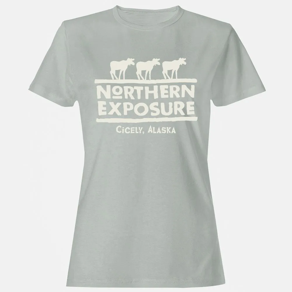 Women's T-Shirt - JJB6R62R - Ash - 2