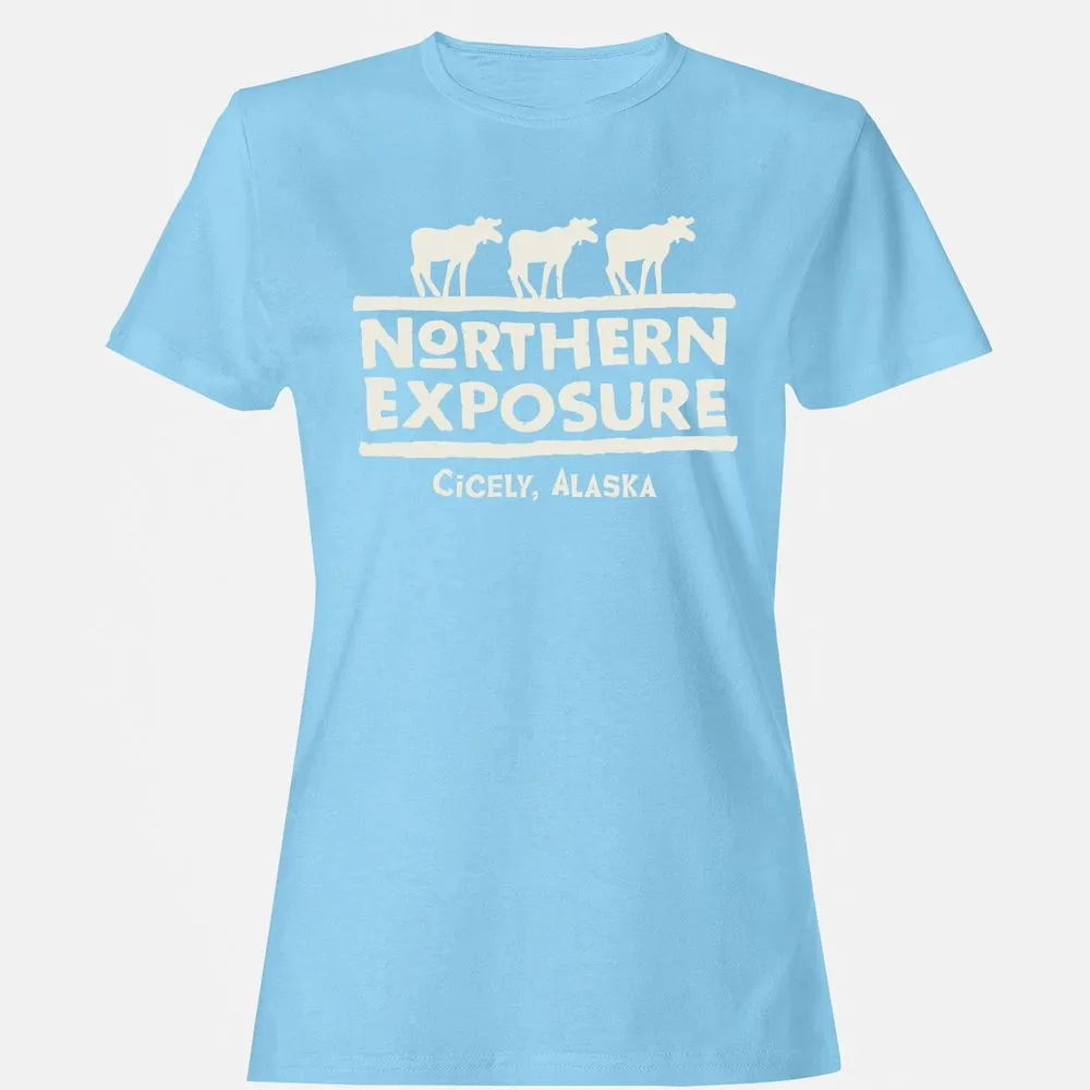 Women's T-Shirt - JJB6R62R - Light Blue - 8