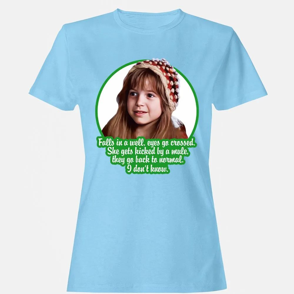Women's T-Shirt - KQ2QMTG7 - Light Blue - 8