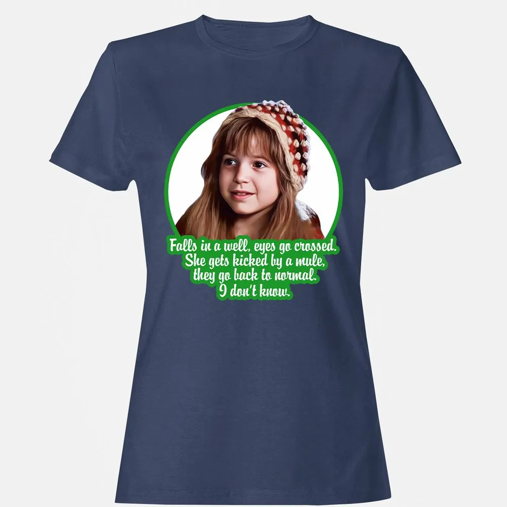 Women's T-Shirt - KQ2QMTG7 - Navy - 10