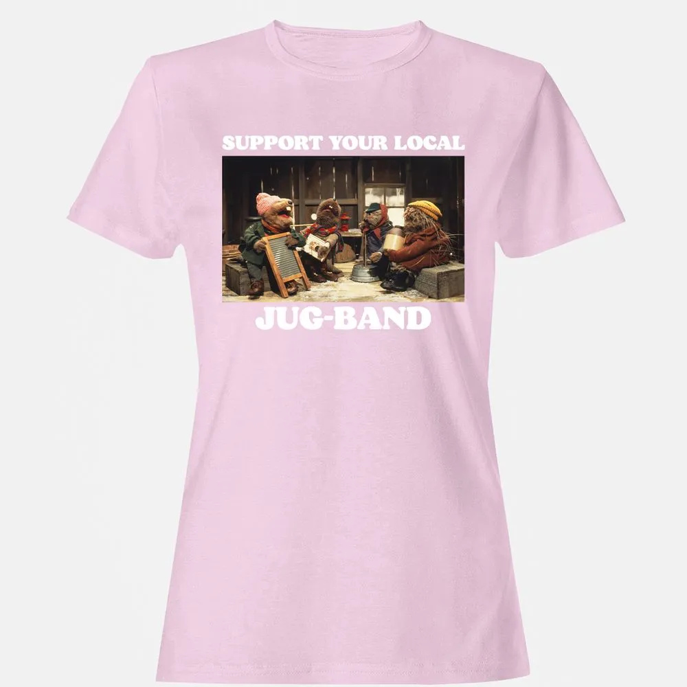 Support Your local - Light Pink - 9