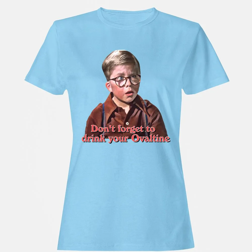 Women's T-Shirt - SV5CD9N6 - Light Blue - 8