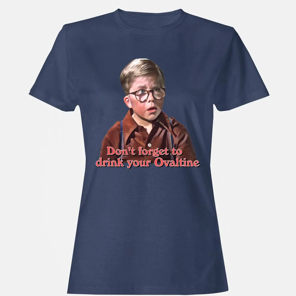 Women's T-Shirt - SV5CD9N6 - Navy - 10