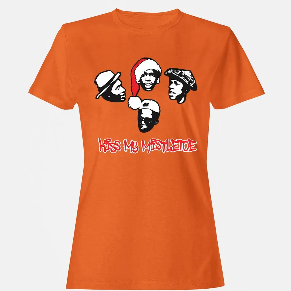 Kiss My Mistletoe Xmas Rap - Orange - 11