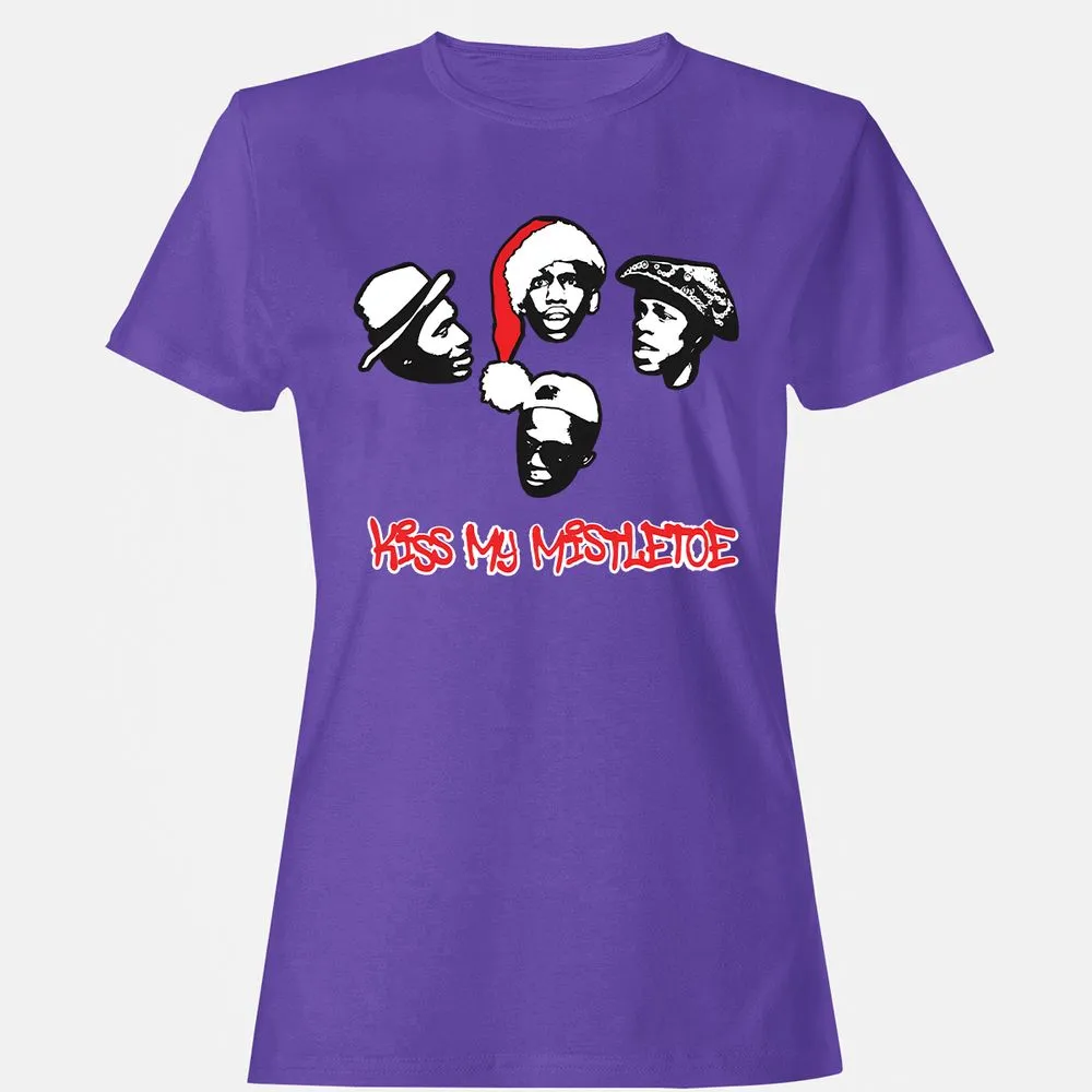 Kiss My Mistletoe Xmas Rap - Purple - 12