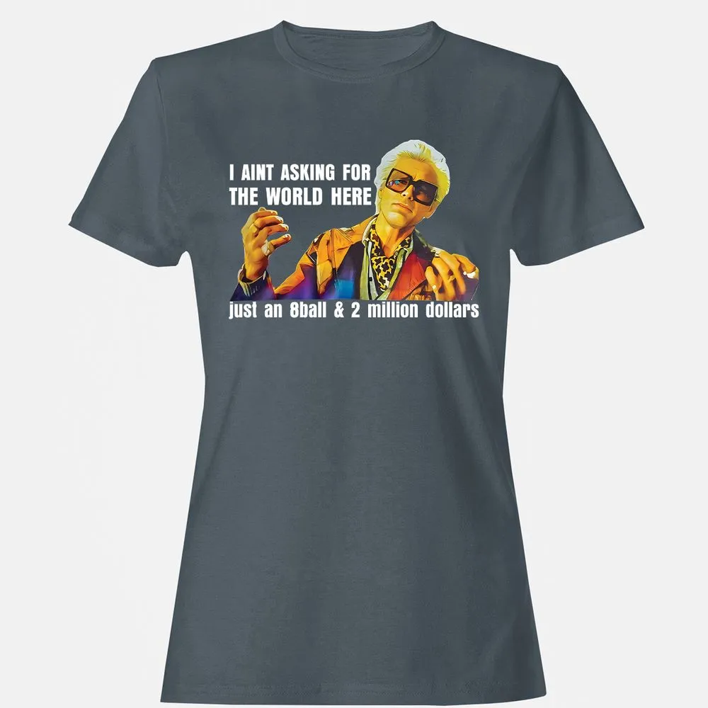 Women's T-Shirt - RLLKBVX3 - Charcoal - 3