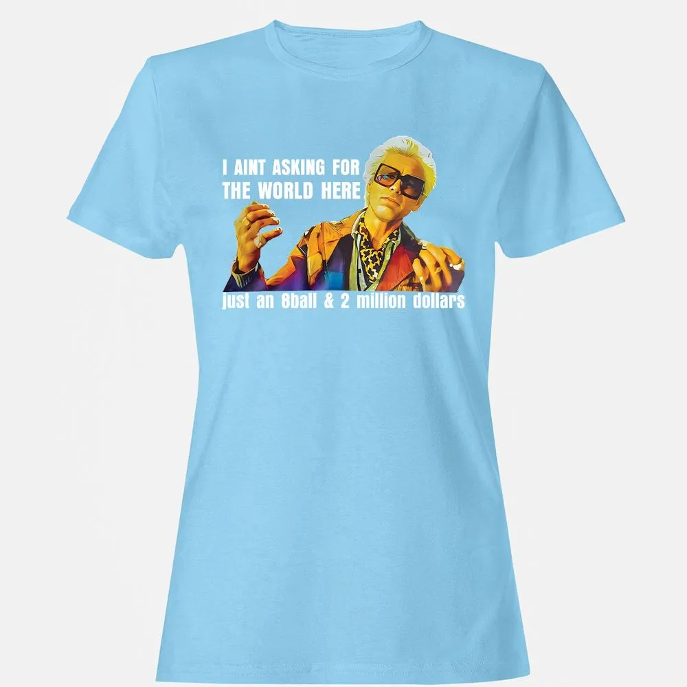 Women's T-Shirt - RLLKBVX3 - Light Blue - 8
