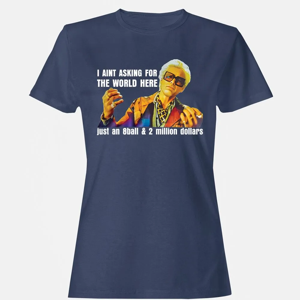 Women's T-Shirt - RLLKBVX3 - Navy - 10
