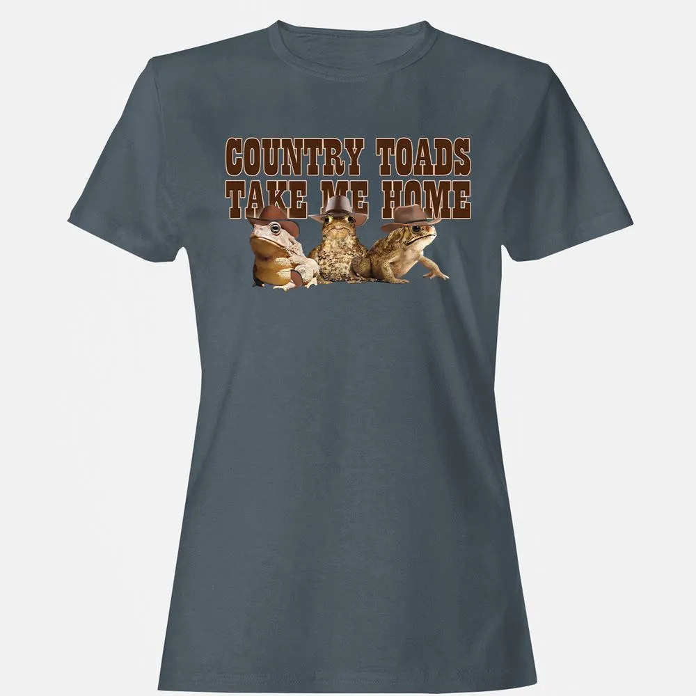 Country Toads Take Me Home - Charcoal - 3