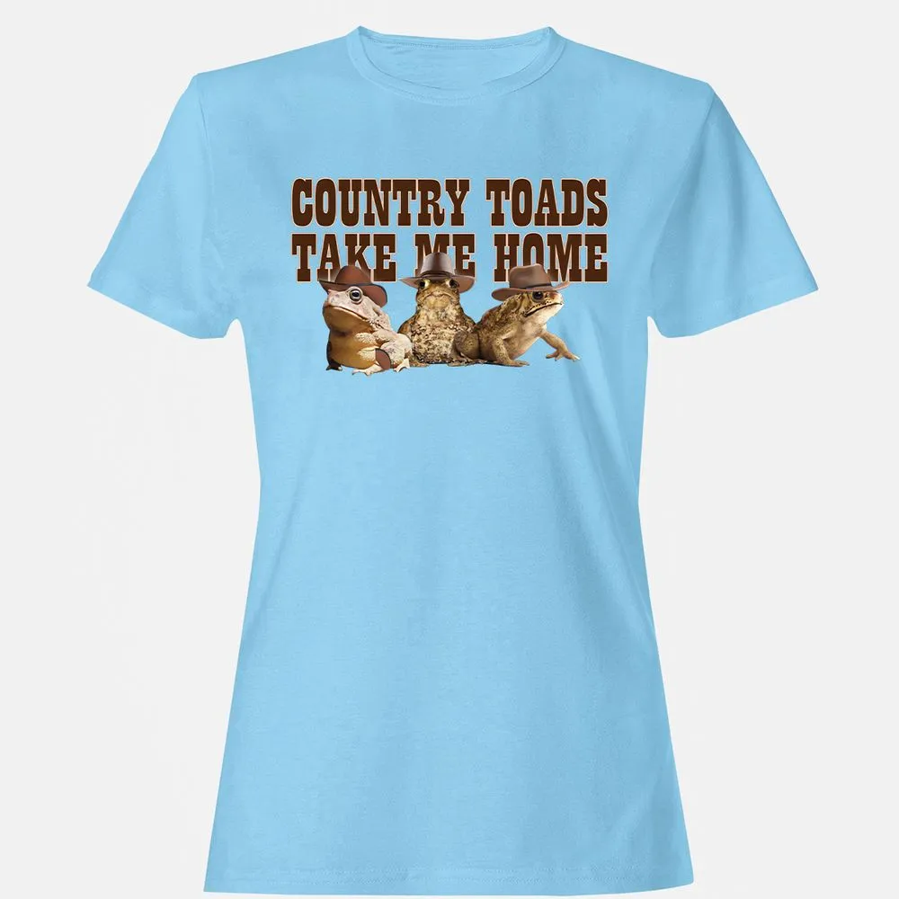 Country Toads Take Me Home - Light Blue - 8