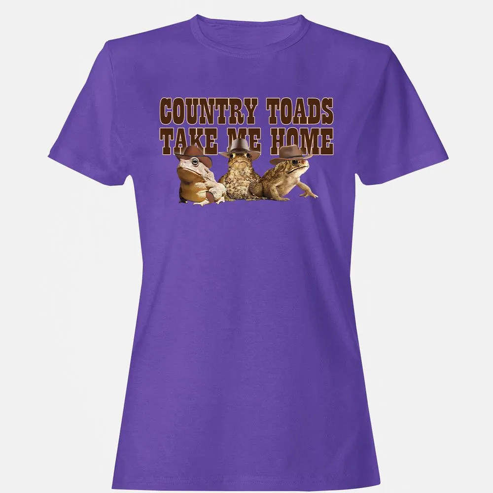 Country Toads Take Me Home - Purple - 12