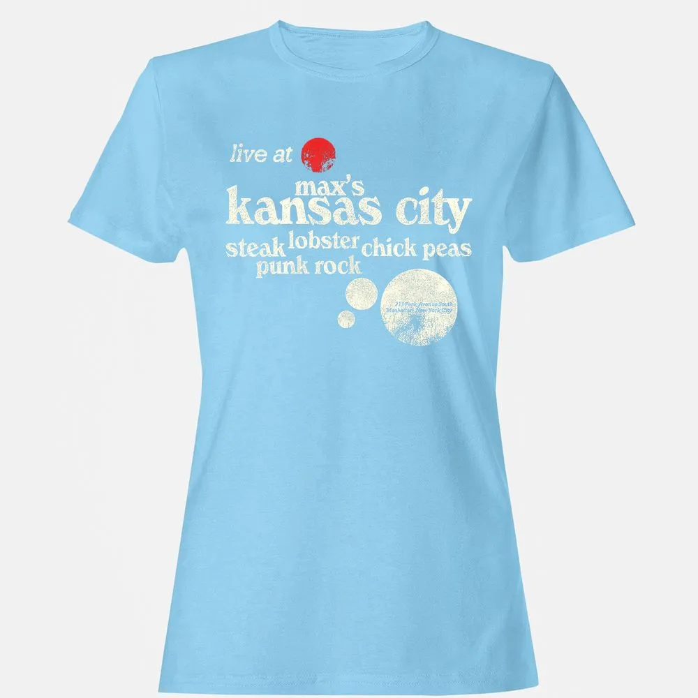 Women's T-Shirt - QFJVFUH9 - Light Blue - 8