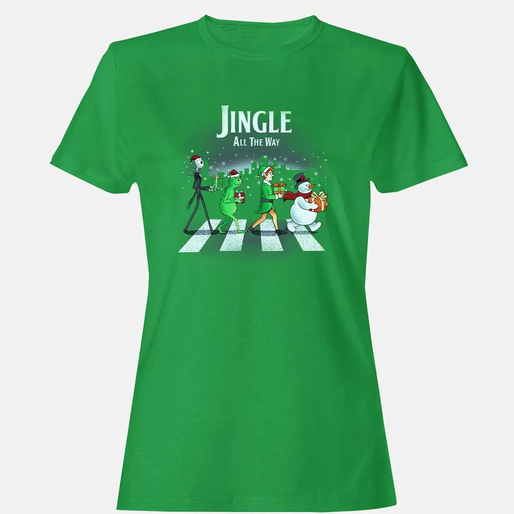 Women's T-Shirt - B5JLG9MT - Irish Green - 7