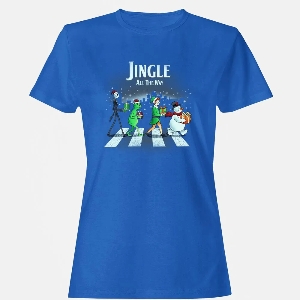 Women's T-Shirt - B5JLG9MT - Royal - 14