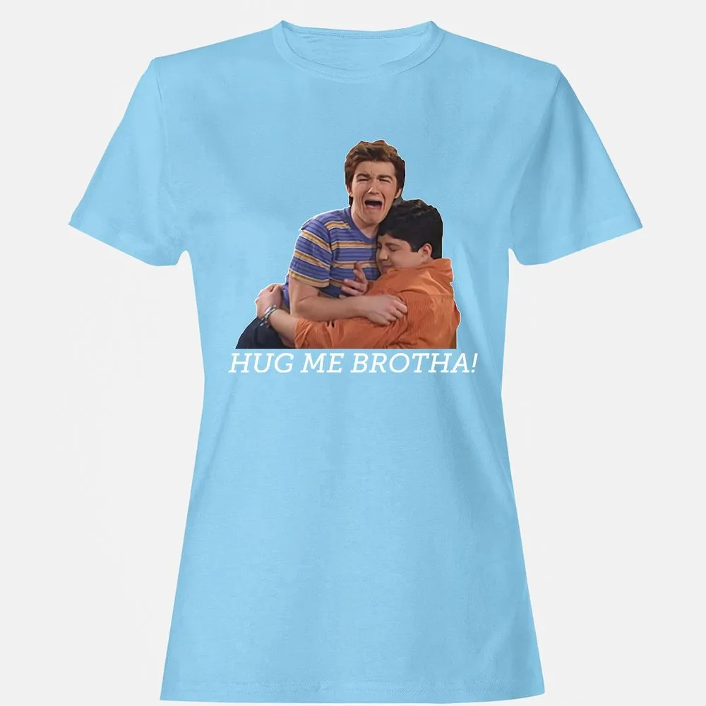 Women's T-Shirt - Z1E5WCZX - Light Blue - 8