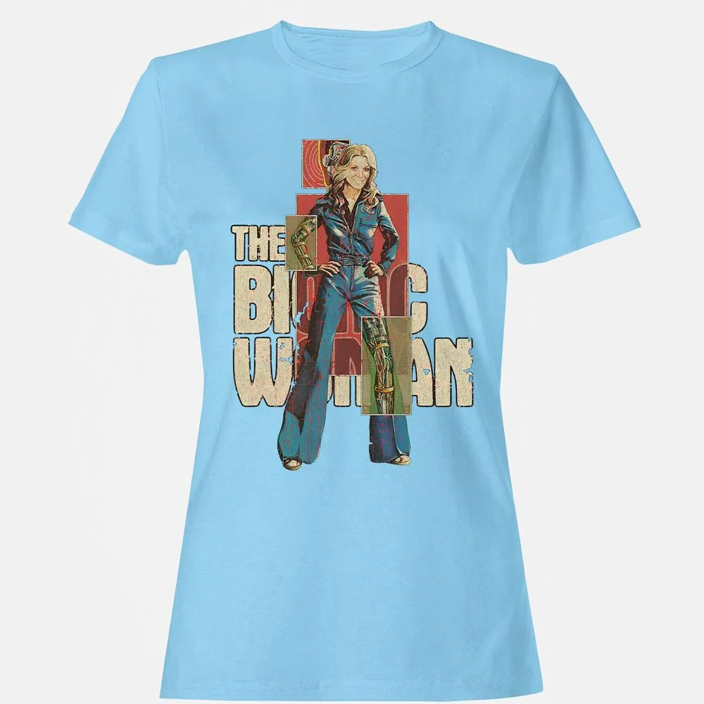 Women's T-Shirt - SJR7HYZB - Light Blue - 8
