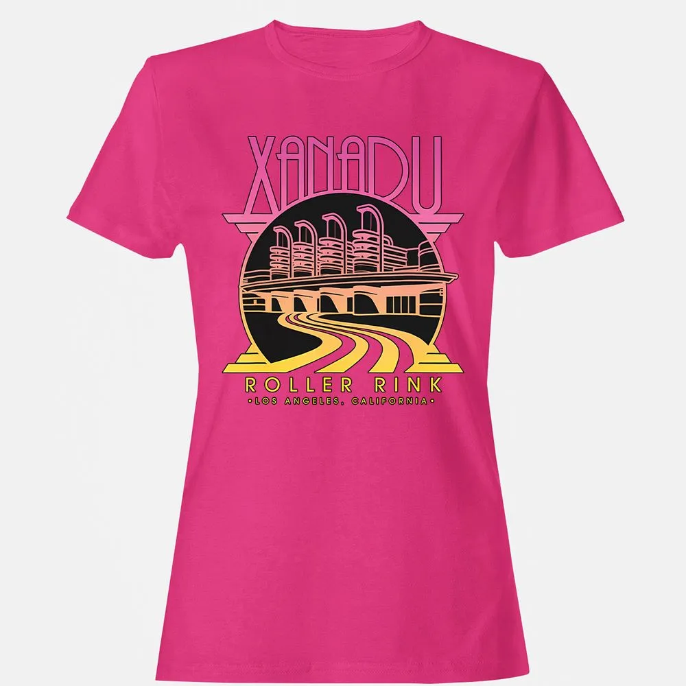 Olivia Newton-John Xanadu Roller Rink Pink Yellow Fade - Heliconia - 6