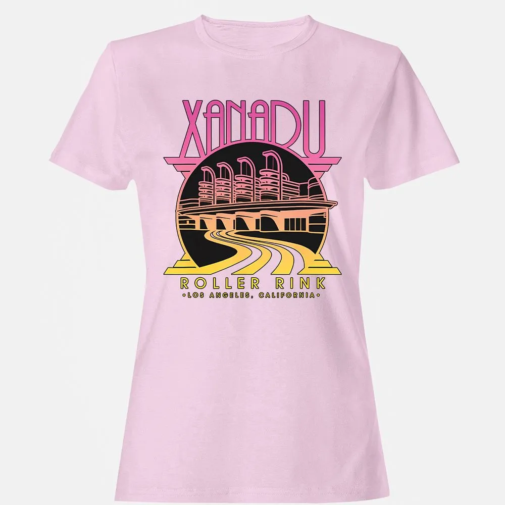 Olivia Newton-John Xanadu Roller Rink Pink Yellow Fade - Light Pink - 9