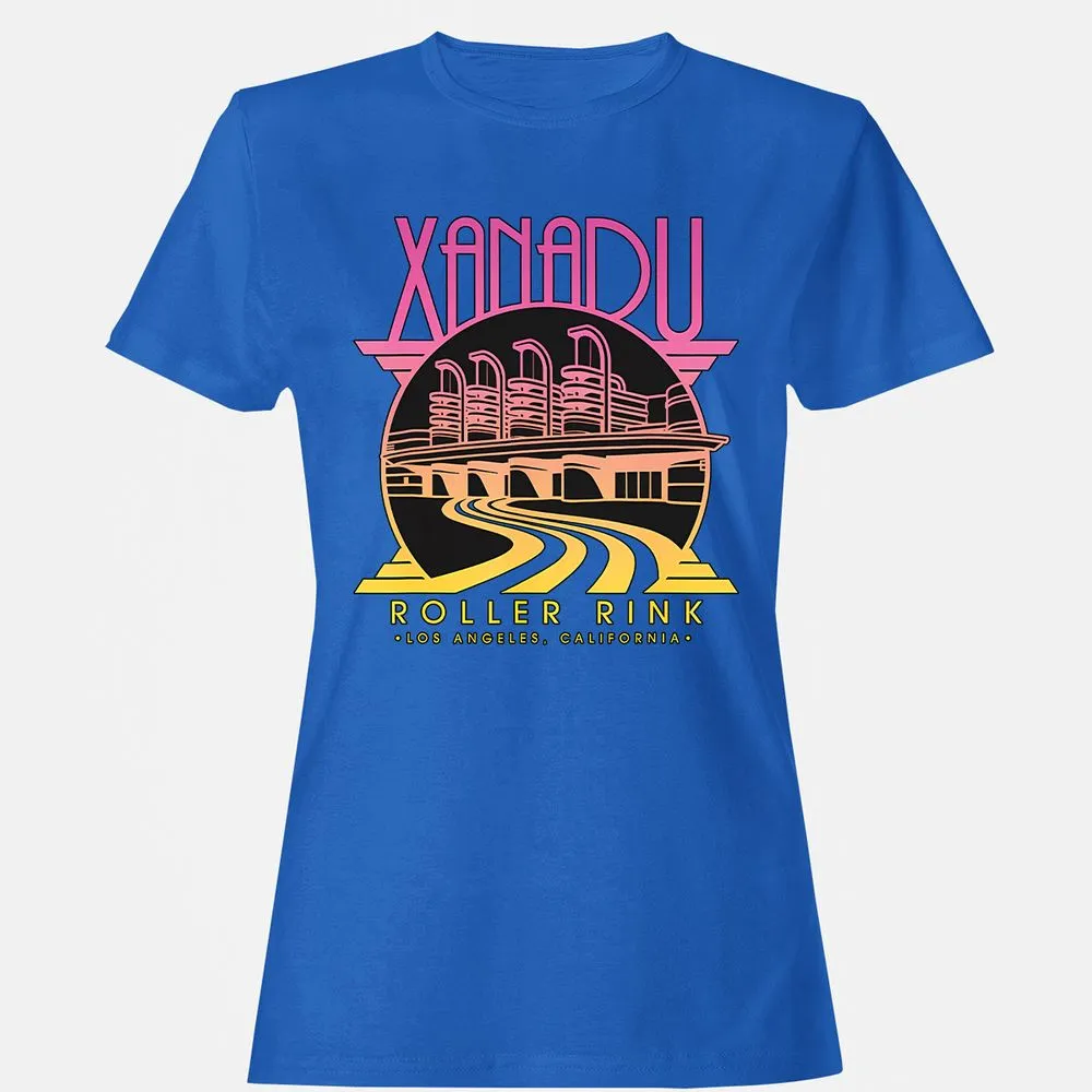 Olivia Newton-John Xanadu Roller Rink Pink Yellow Fade - Royal - 14
