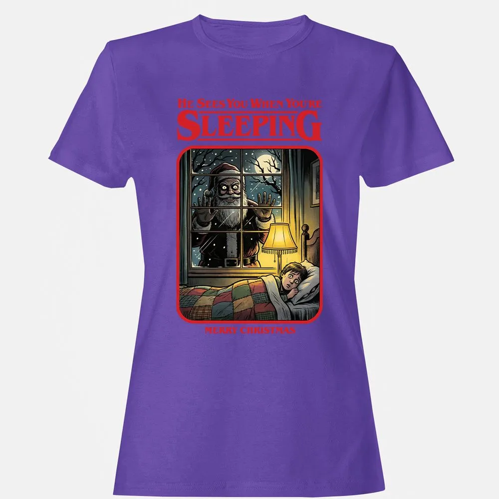 Women's T-Shirt - D2RJNCPE - Purple - 12