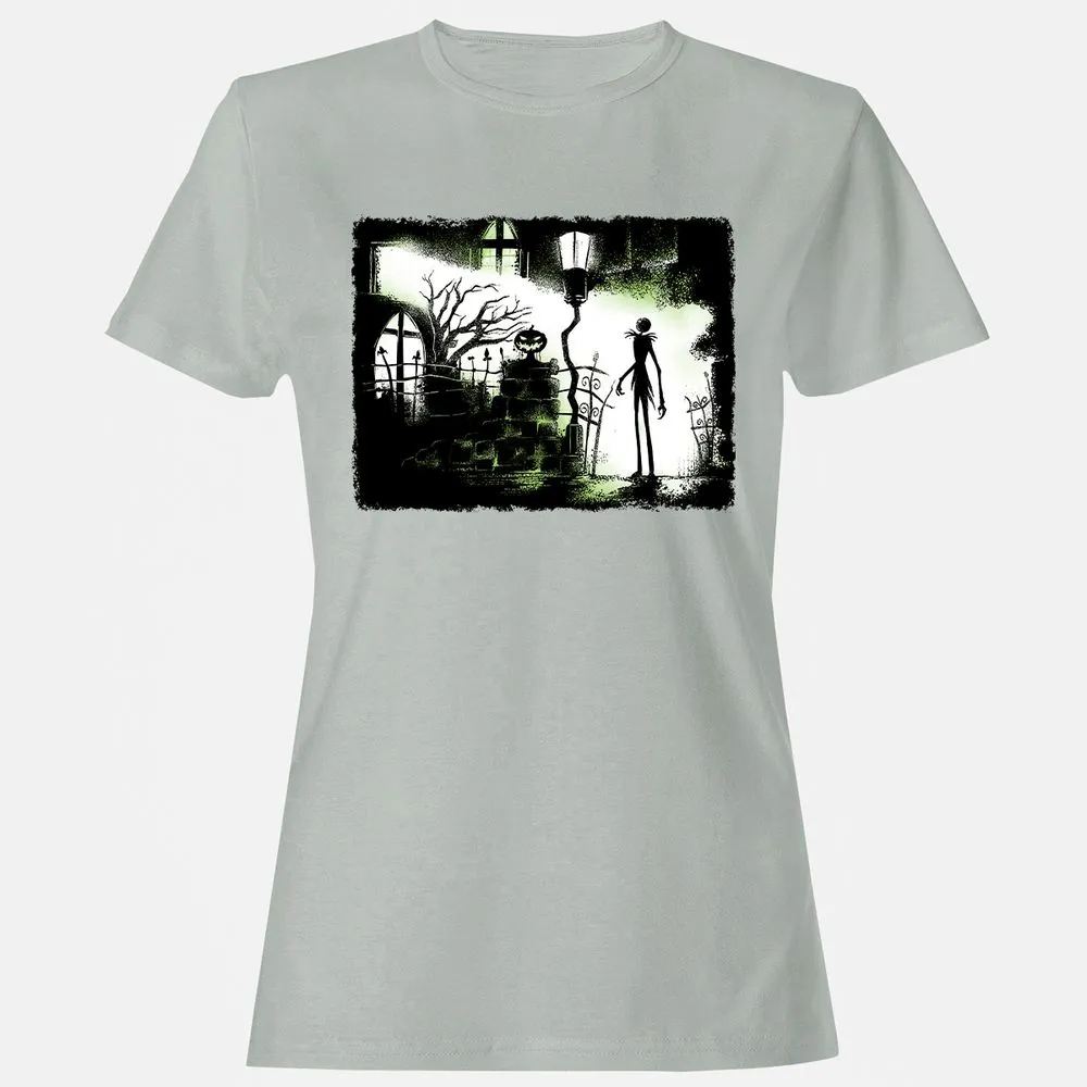 Women's T-Shirt - Black - Ash - 2