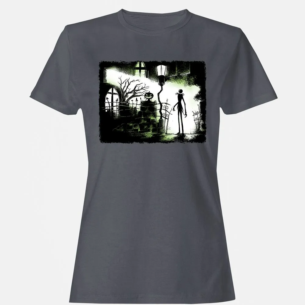Women's T-Shirt - Black - Dark Heather - 5