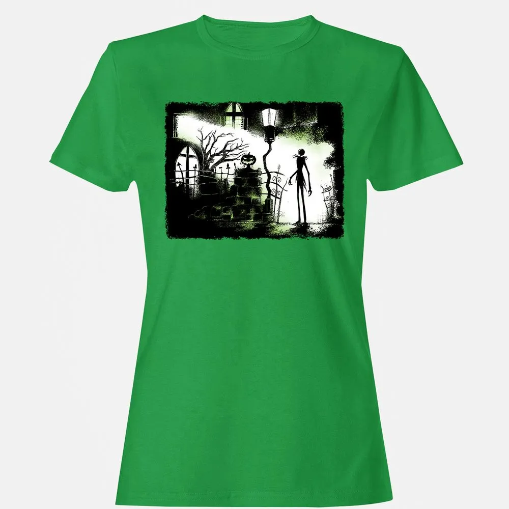 Women's T-Shirt - Black - Irish Green - 7