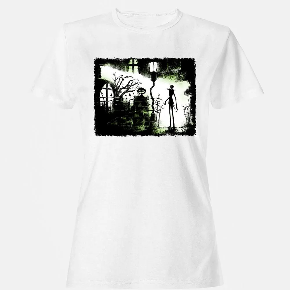 Women's T-Shirt - Black - White - 16
