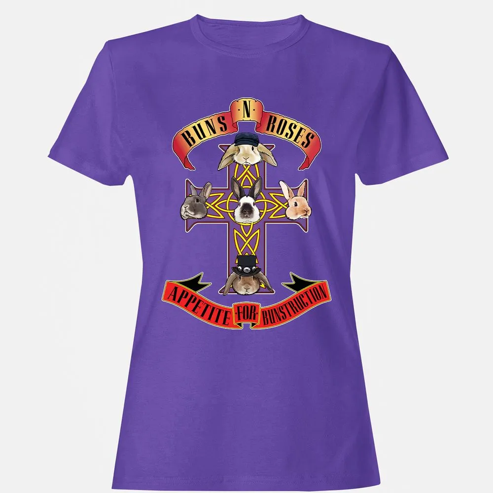 Buns and Roses - Purple - 12